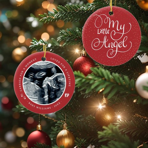 Miscarriage / Baby Loss Memorial Christmas Ceramic Ornament