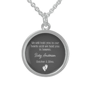 Miscarriage / Baby Loss Memorial Sterling Silver Necklace