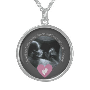 Miscarriage / Baby Loss Memorial Sterling Silver Necklace