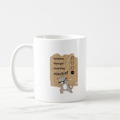 Mischeif cats coffee mug