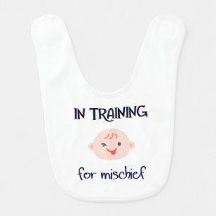 Mischief in the Making Baby Bib