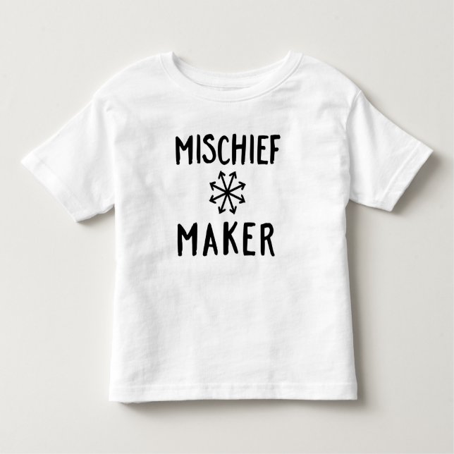 Mischief Maker Chaos Toddler T-shirt (Front)