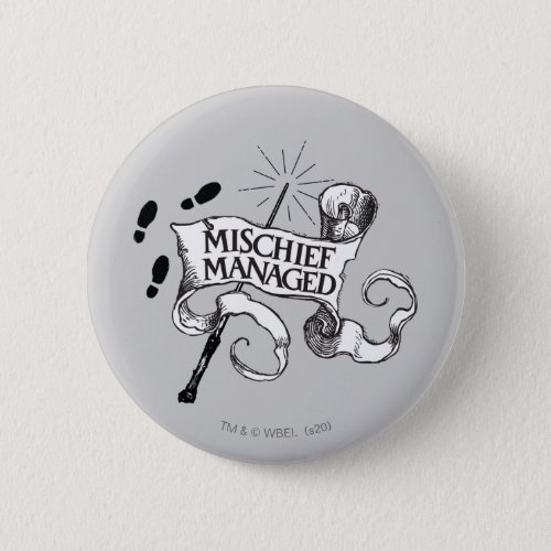 Mischief Managed Button