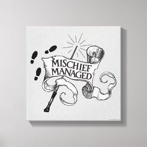 Mischief Managed Canvas Print