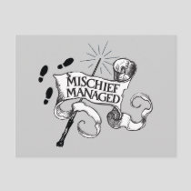 Mischief Managed Invitation Postcard