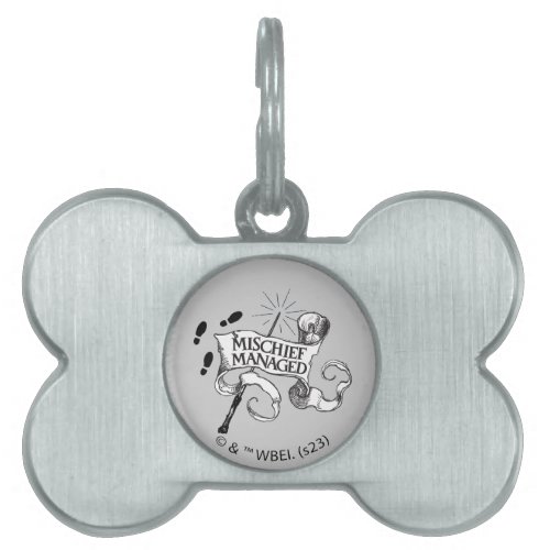 Mischief Managed Pet ID Tag