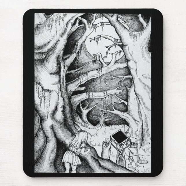 Mischievious Clickings Mouse Pad (Front)