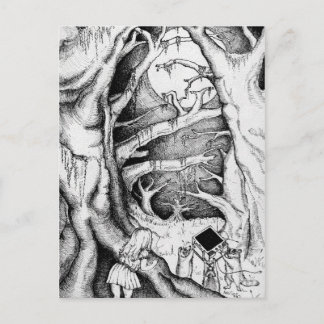 Mischievious Tidings Postcard