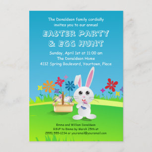 Easter Egg Hunt Invitations Zazzle - roblox egg hunt invitations