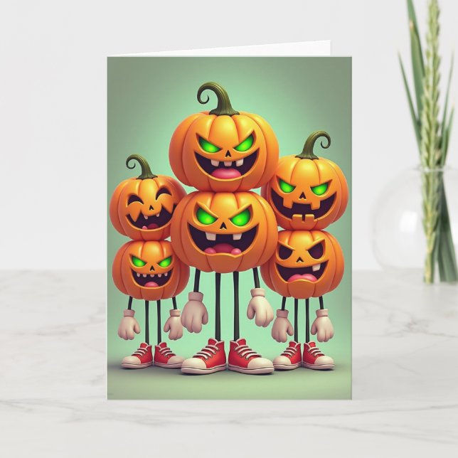 Mischievous Gourd Crew Card (Front)