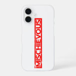 Mischievous Stamp iPhone 16 Case