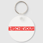Mischievous Stamp Keychain