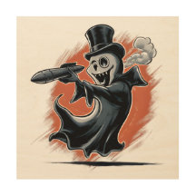 Mischievous Vintage Ghost