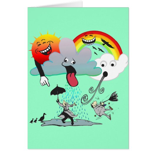 Mischievous Weather Cards (Front)