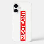 Miscreant Stamp iPhone 16 Case