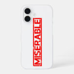 Miserable Stamp iPhone 16 Case