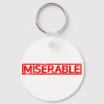 Miserable Stamp Keychain