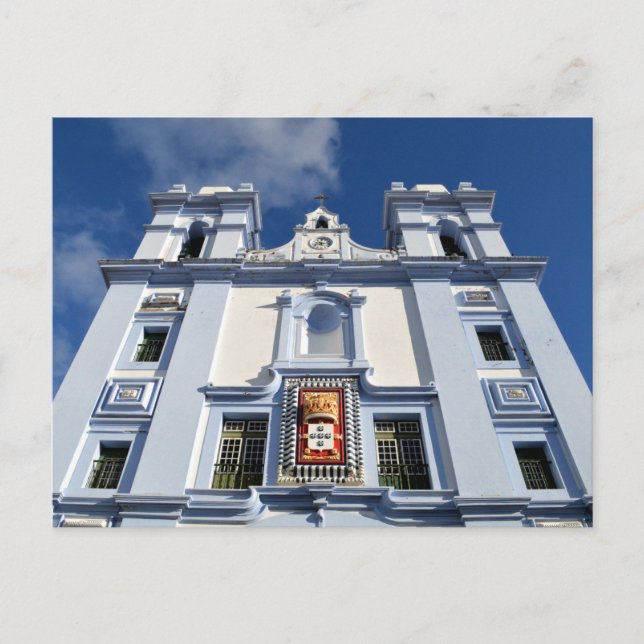 Misericordia Church: Angra, Terceira, the Azores P Postcard (Front)
