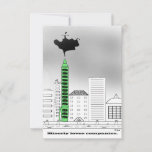 Miserly Loves Companies Thank You Card