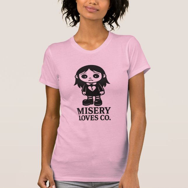 Misery Grrl T-Shirt (Front)