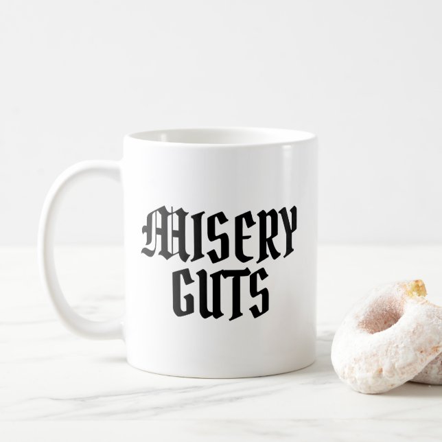 Misery Guts Coffee Mug (With Donut)