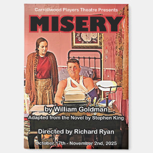Misery Poster Magnet