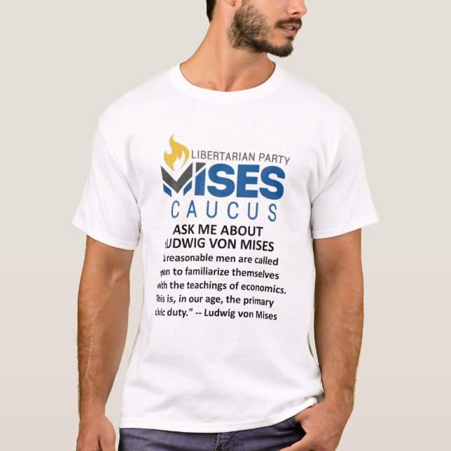 Mises Caucus T-Shirt (Front)