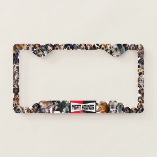 Misfit Hounds License Plate Frame