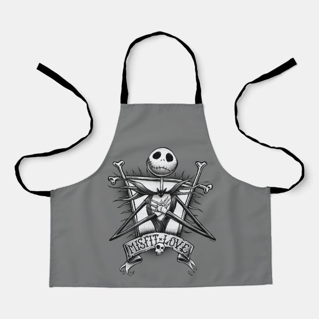 Misfit Love | Jack Skellington Apron (Front)