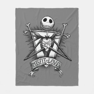 Misfit Love | Jack Skellington Fleece Blanket