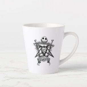 Misfit Love Jack Skellington Latte Mug