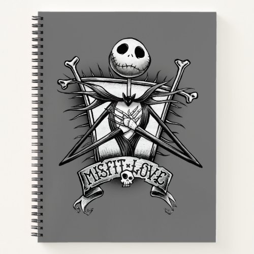 Misfit Love  Jack Skellington Notebook