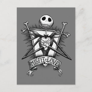 Misfit Love Jack Skellington Postcard