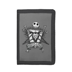 Misfit Love Jack Skellington Tri-fold Wallet