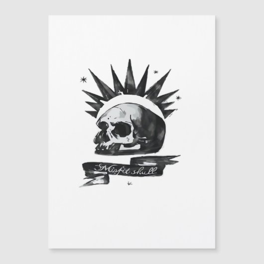Misfit Skull Creative Character Art Style  (Front)