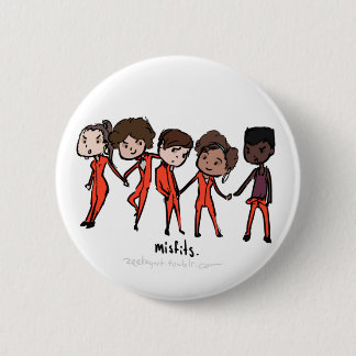 Misfits Cast Pinback Button
