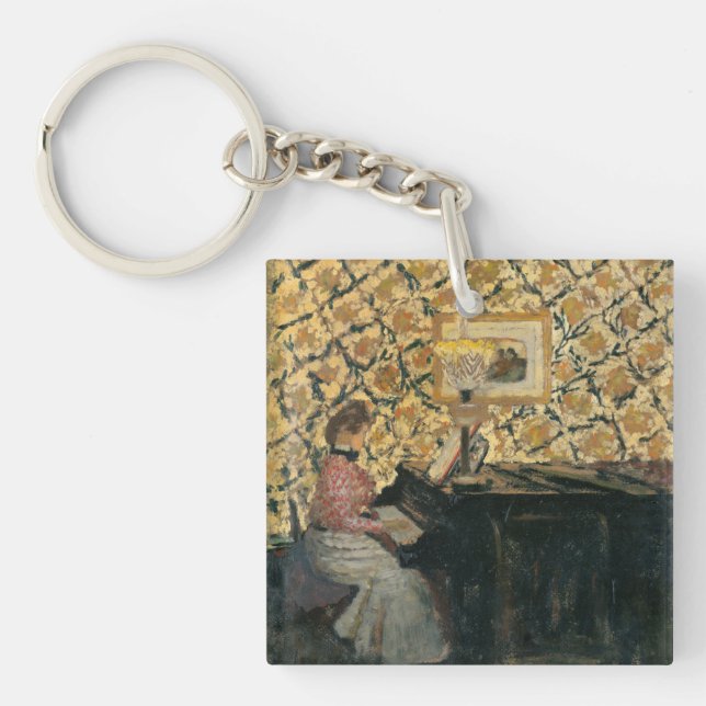 Misia at the Piano Keychain (Front)