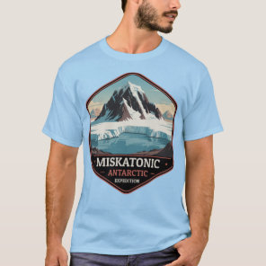 Miskatonic Antarctic Expedition Vintage Travel T-Shirt