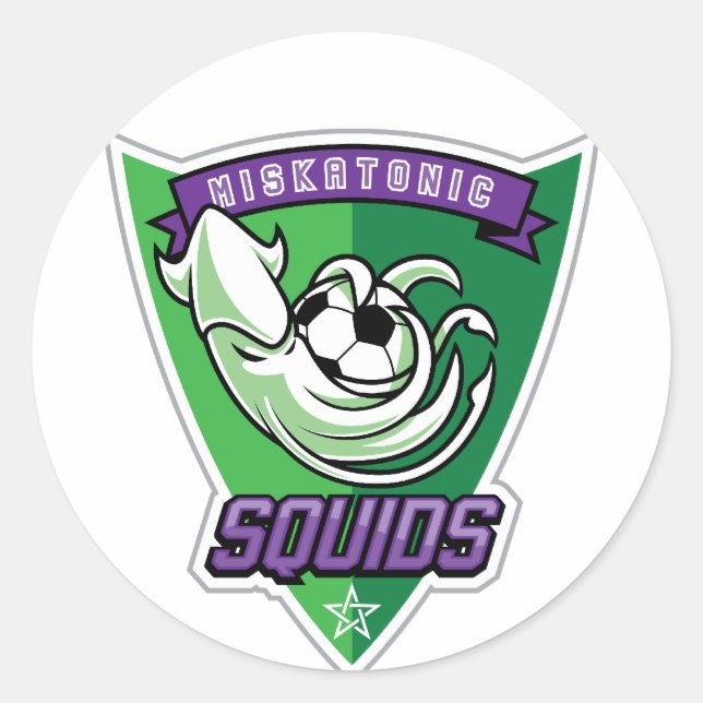 Miskatonic Squids Stickers (Front)