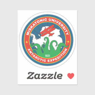 Miskatonic University Antarctic Expedition Sticker
