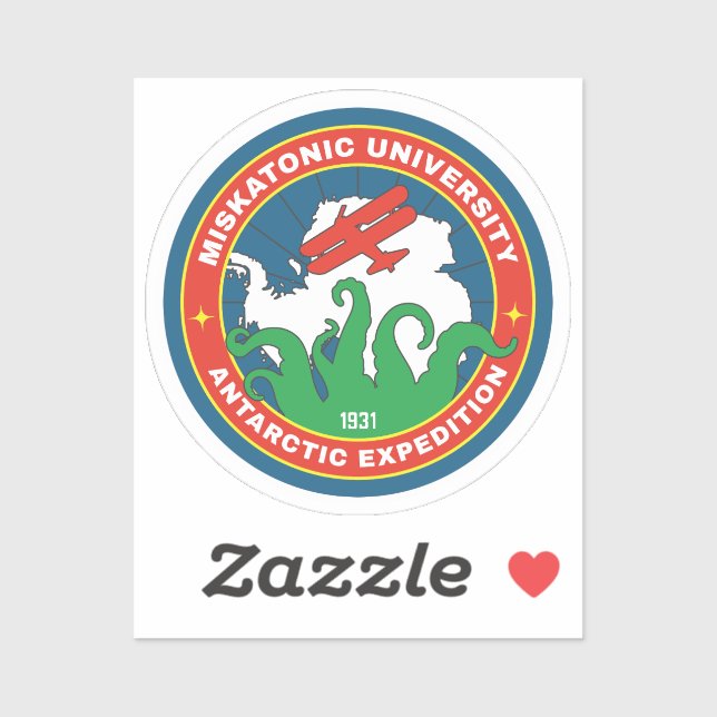 Miskatonic University Antarctic Expedition Sticker (Sheet)