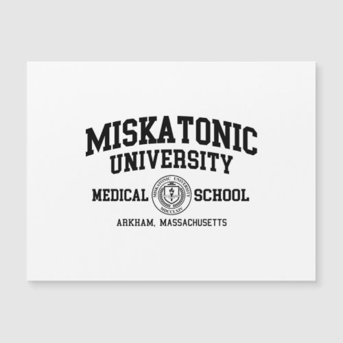 Miskatonic University Black Print 