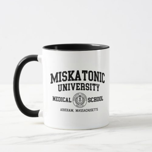 Miskatonic University Black Print  Mug