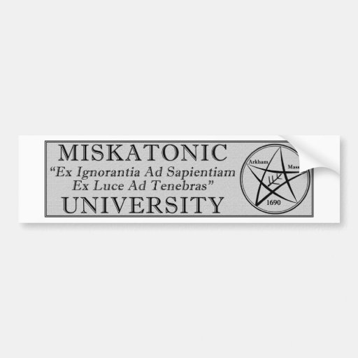 Orne Library - Miskatonic University Stickers Sold By ReynaDClarke