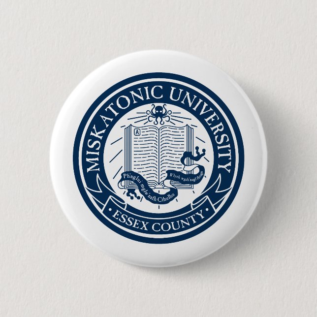 Miskatonic University Button (Front)