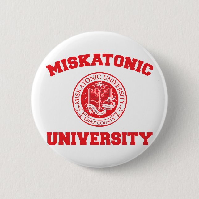 Miskatonic University Button (Front)
