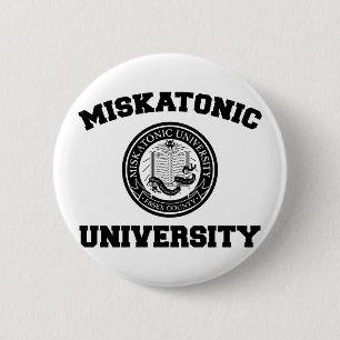 Miskatonic University Button