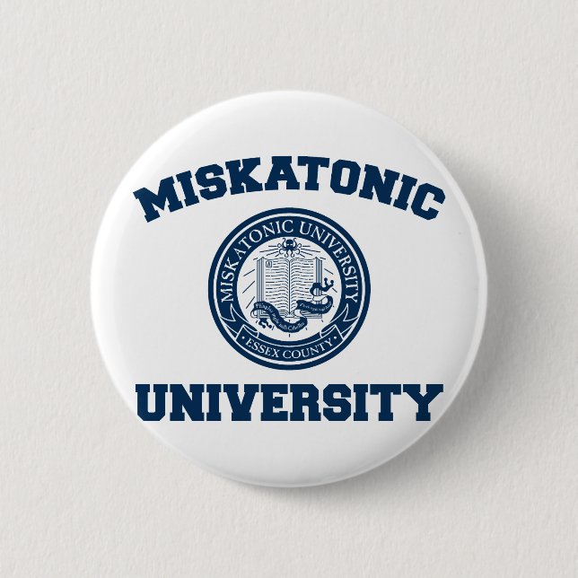 Miskatonic University Button (Front)