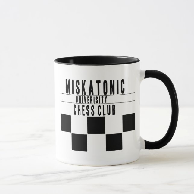 Miskatonic University Chess Club Mug (Right)