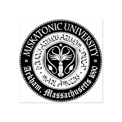 Miskatonic University Great Seal _ Kraken Stamp